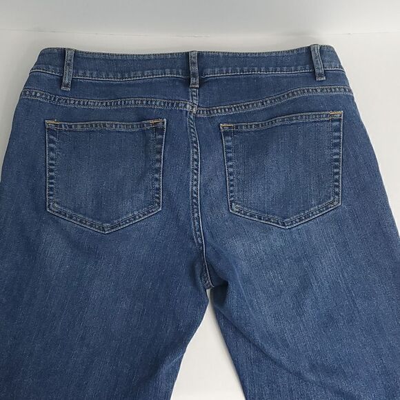 J. Jill Authentic Fit Slim Boot Cut Stretch Jeans Size 4 - Picture 11 of 12